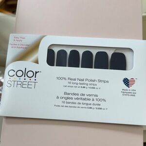 Color Street Navy Press-On Nails